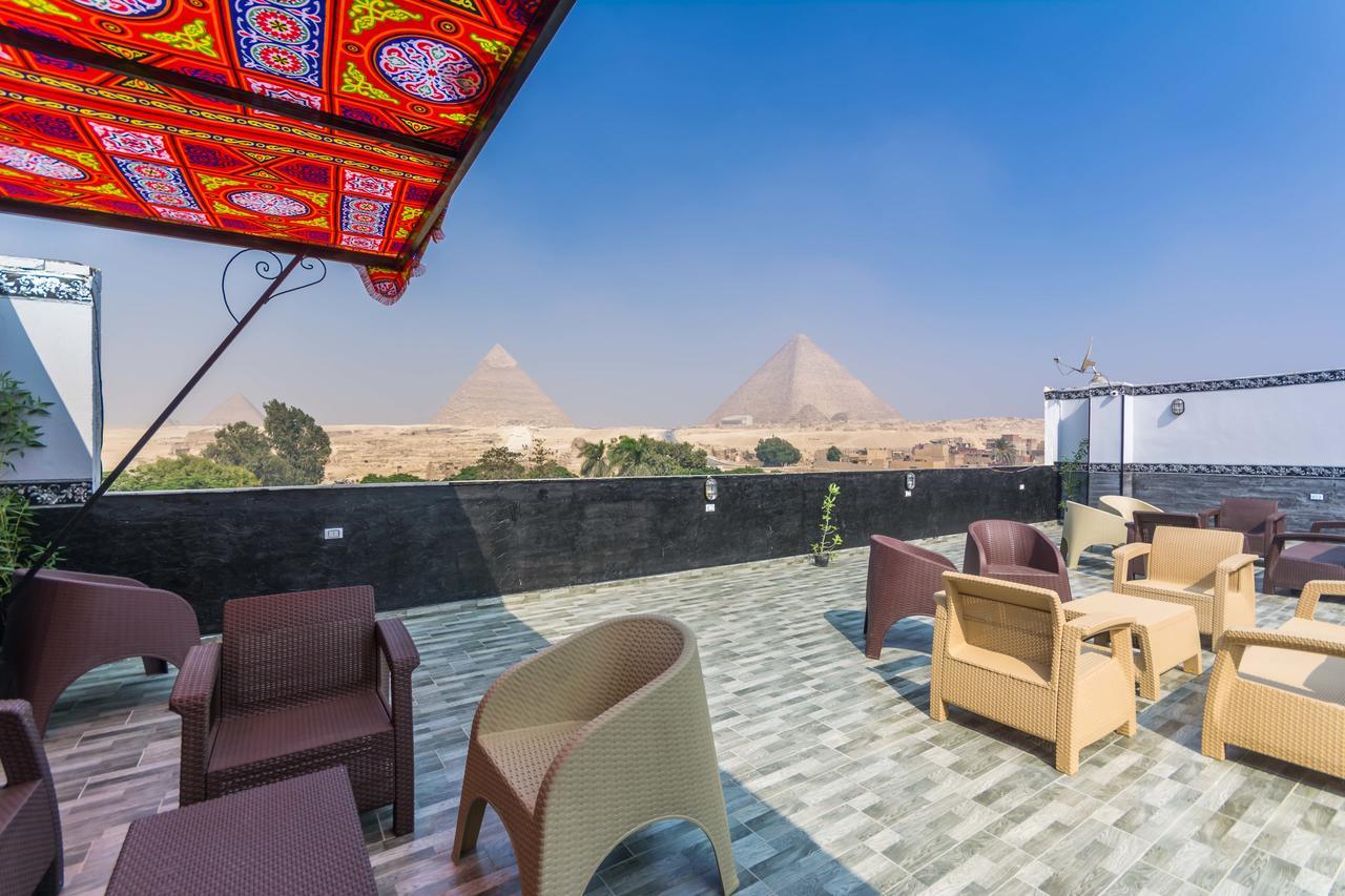 Panorama Pyramids Inn Giza Luaran gambar