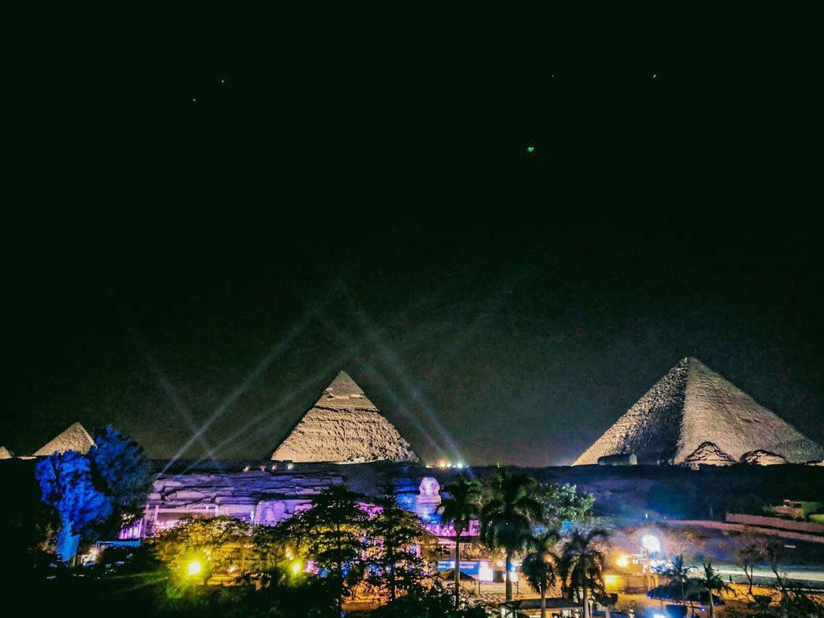 Panorama Pyramids Inn Giza Luaran gambar