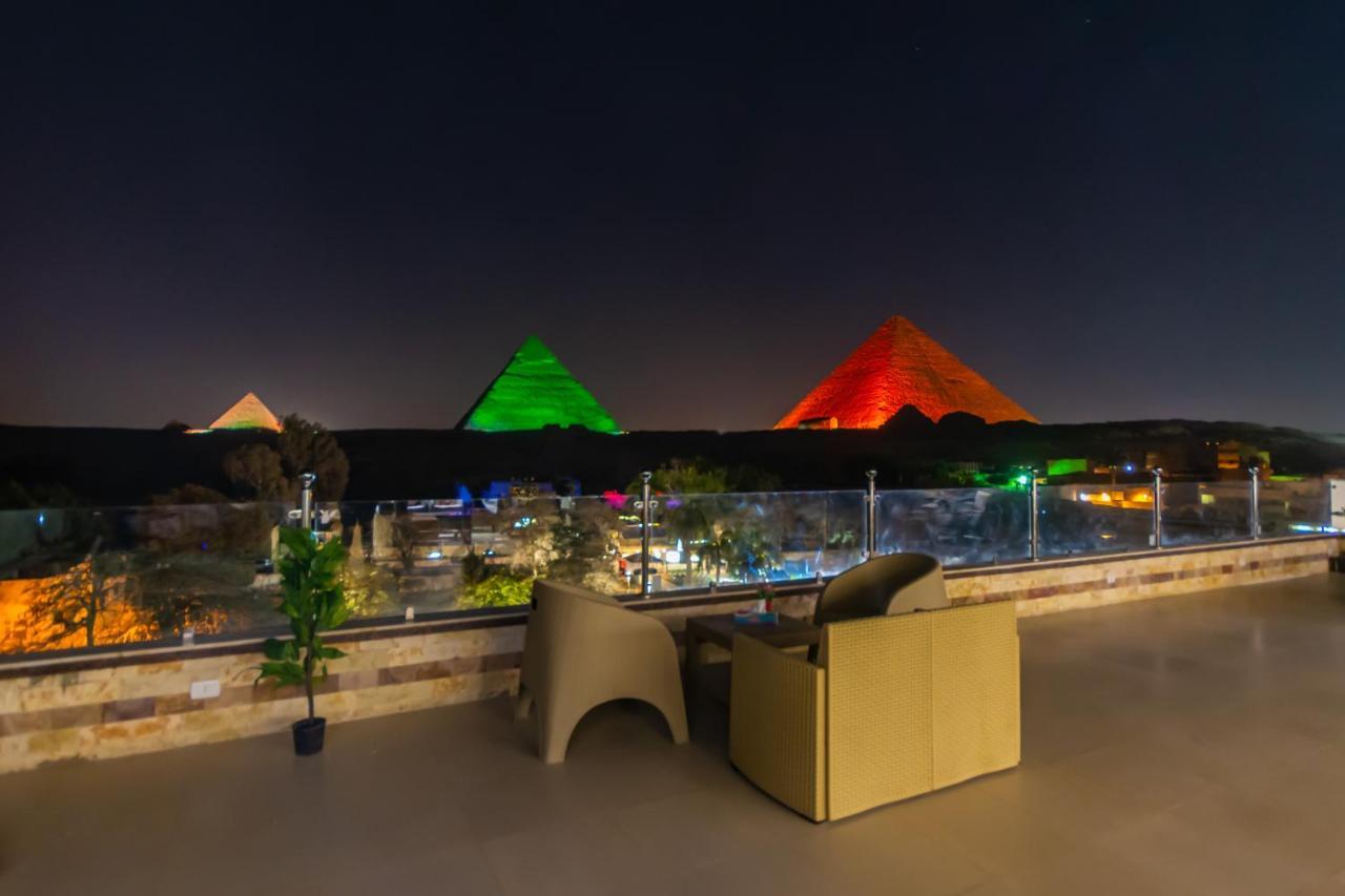 Panorama Pyramids Inn Giza Luaran gambar